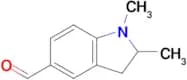 1,2-Dimethylindoline-5-carbaldehyde