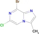 8-Bromo-6-chloro-3-methylimidazo[1,2-a]pyrazine