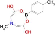 6-methyl-2-(4-methylphenyl)-2,6-dihydro-1,3,6,2-dioxazaborocine-4,8-diol