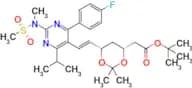 Tert-Butyl 2-((4R,6S)-6-((E)-2-(4-(4-fluorophenyl)-6-isopropyl-2-(N-methylmethylsulfonamido)pyrimi…