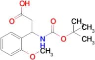 3-((tert-Butoxycarbonyl)amino)-3-(2-methoxyphenyl)propanoic acid