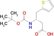 (S)-3-((tert-Butoxycarbonyl)amino)-4-(thiophen-2-yl)butanoic acid