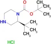 (S)-tert-Butyl 2-(tert-butyl)piperazine-1-carboxylate hydrochloride