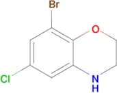 8-Bromo-6-chloro-3,4-dihydro-2H-benzo[b][1,4]oxazine