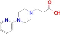 3-(4-(Pyridin-2-yl)piperazin-1-yl)propanoic acid