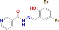 (E)-N’-(3,5-Dibromo-2-hydroxybenzylidene)nicotinohydrazide