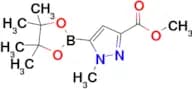Methyl 1-methyl-5-(4,4,5,5-tetramethyl-1,3,2-dioxaborolan-2-yl)-1H-pyrazole-3-carboxylate