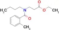 Ethyl 3-(N-butyl-2-methylbenzamido)propanoate