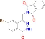 2-((7-Bromo-4-oxo-3,4-dihydrophthalazin-1-yl)methyl)isoindoline-1,3-dione