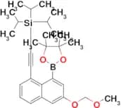 Triisopropyl((6-(methoxymethoxy)-8-(4,4,5,5-tetramethyl-1,3,2-dioxaborolan-2-yl)naphthalen-1-yl)et…