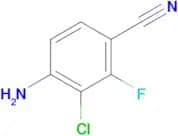 4-Amino-3-chloro-2-fluorobenzonitrile