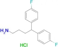 4,4-Bis(4-fluorophenyl)butan-1-amine hydrochloride