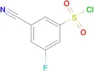 3-Cyano-5-fluorobenzene-1-sulfonyl chloride