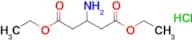 Diethyl 3-aminopentanedioate hydrochloride