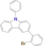 3-(2-Bromophenyl)-9-phenyl-9H-carbazole