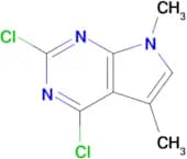 2,4-Dichloro-5,7-dimethyl-7H-pyrrolo[2,3-d]pyrimidine