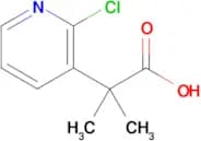 2-(2-Chloropyridin-3-yl)-2-methylpropanoic acid