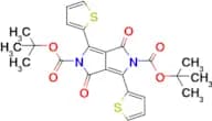 Di-tert-butyl 1,4-dioxo-3,6-di(thiophen-2-yl)pyrrolo[3,4-c]pyrrole-2,5(1H,4H)-dicarboxylate