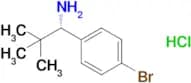 (S)-1-(4-Bromophenyl)-2,2-dimethylpropan-1-amine hydrochloride