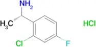 (1S)-1-(2-Chloro-4-fluorophenyl)ethan-1-amine hydrochloride