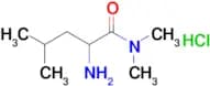 2-Amino-N,N,4-trimethylpentanamide hydrochloride