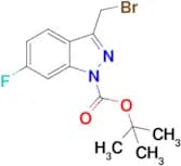 Tert-butyl 3-(bromomethyl)-6-fluoro-1H-indazole-1-carboxylate