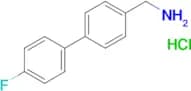 (4′-Fluoro-[1,1′-biphenyl]-4-yl)methanaminehydrochloride