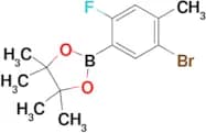 2-(5-Bromo-2-fluoro-4-methylphenyl)-4,4,5,5-tetramethyl-1,3,2-dioxaborolane