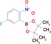 2-(5-Fluoro-2-nitrophenyl)-4,4,5,5-tetramethyl-1,3,2-dioxaborolane