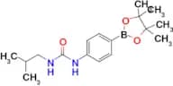 1-Isobutyl-3-(4-(4,4,5,5-tetramethyl-1,3,2-dioxaborolan-2-yl)phenyl)urea