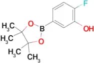 2-Fluoro-5-(4,4,5,5-tetramethyl-1,3,2-dioxaborolan-2-yl)phenol