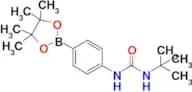 1-(Tert-butyl)-3-(4-(4,4,5,5-tetramethyl-1,3,2-dioxaborolan-2-yl)phenyl)urea