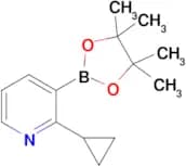 2-Cyclopropyl-3-(4,4,5,5-tetramethyl-1,3,2-dioxaborolan-2-yl)pyridine