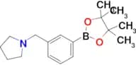 1-(3-(4,4,5,5-Tetramethyl-1,3,2-dioxaborolan-2-yl)benzyl)pyrrolidine