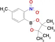 4,4,5,5-Tetramethyl-2-(4-methyl-2-nitrophenyl)-1,3,2-dioxaborolane