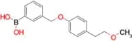 (3-((4-(2-Methoxyethyl)phenoxy)methyl)phenyl)boronic acid