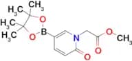 Methyl 2-(2-oxo-5-(4,4,5,5-tetramethyl-1,3,2-dioxaborolan-2-yl)pyridin-1(2H)-yl)acetate