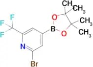 2-Bromo-4-(4,4,5,5-tetramethyl-1,3,2-dioxaborolan-2-yl)-6-(trifluoromethyl)pyridine