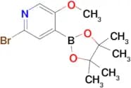 2-Bromo-5-methoxy-4-(4,4,5,5-tetramethyl-1,3,2-dioxaborolan-2-yl)pyridine