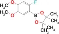 2-(2-Fluoro-4,5-dimethoxyphenyl)-4,4,5,5-tetramethyl-1,3,2-dioxaborolane
