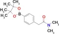 N,N-Dimethyl-2-(4-(4,4,5,5-tetramethyl-1,3,2-dioxaborolan-2-yl)phenyl)acetamide