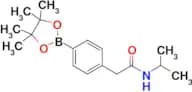 N-Isopropyl-2-(4-(4,4,5,5-tetramethyl-1,3,2-dioxaborolan-2-yl)phenyl)acetamide