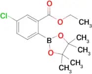Ethyl 5-chloro-2-(4,4,5,5-tetramethyl-1,3,2-dioxaborolan-2-yl)benzoate