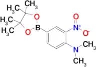 N,N-Dimethyl-2-nitro-4-(4,4,5,5-tetramethyl-1,3,2-dioxaborolan-2-yl)aniline