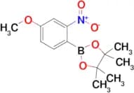 2-(4-Methoxy-2-nitrophenyl)-4,4,5,5-tetramethyl-1,3,2-dioxaborolane