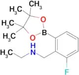 N-(2-Fluoro-6-(4,4,5,5-tetramethyl-1,3,2-dioxaborolan-2-yl)benzyl)ethanamine
