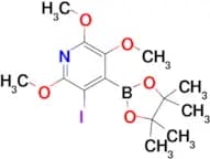 3-Iodo-2,5,6-trimethoxy-4-(4,4,5,5-tetramethyl-1,3,2-dioxaborolan-2-yl)pyridine