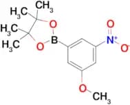 2-(3-Methoxy-5-nitrophenyl)-4,4,5,5-tetramethyl-1,3,2-dioxaborolane