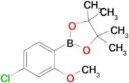 2-(4-Chloro-2-methoxyphenyl)-4,4,5,5-tetramethyl-1,3,2-dioxaborolane