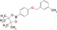 4,4,5,5-Tetramethyl-2-{4-[(3-methylphenyl)methoxy]phenyl}-1,3,2-dioxaborolane